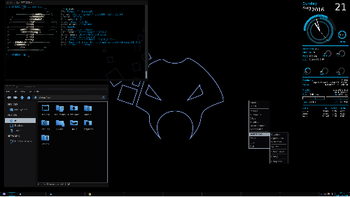 Viperr - Fedora 24 + Openbox