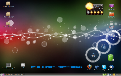 Lux's desktop - Ubuntu 10.04.3 LTS - TOTO JE DESKTOP!