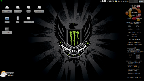 Xubuntu -  Monster Energy