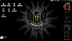 Xubuntu -  Monster Energy