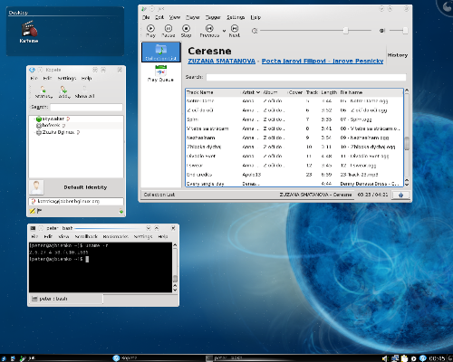 KDE4 Fedora 10 default