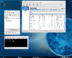 KDE4 Fedora 10 default