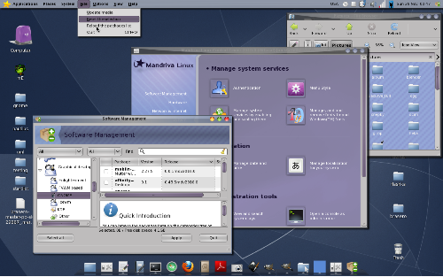 Gnome +Compiz +Emerald +Drakconf customized