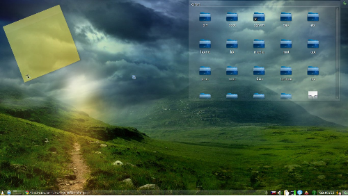 Debian GNU/linux + KDE 4
