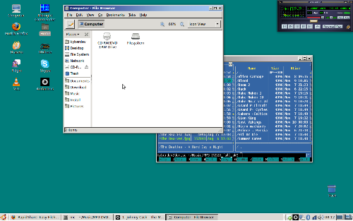 Gnome (Ubuntu 8.10 alias W95)