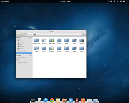 elementary OS Luna