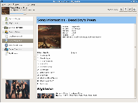 Gnome Music Player Client (gmpc), obrázek 2