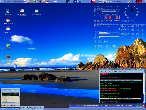 Gnome + Compiz + Conky