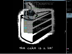 The cake is a lie!