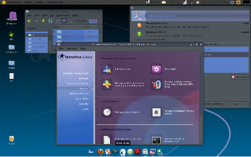 Casual Mandriva Control Centre