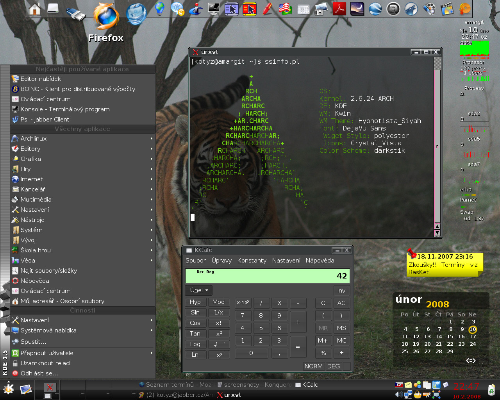 KDE na ArchLinuxu