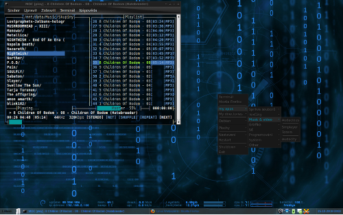 Blue binary code