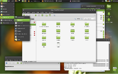 GNOME 2.24 - ani dark ani light