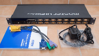 KVM Aten CS-1716i 16-port USB+PS/2 1U, obrázek 1
