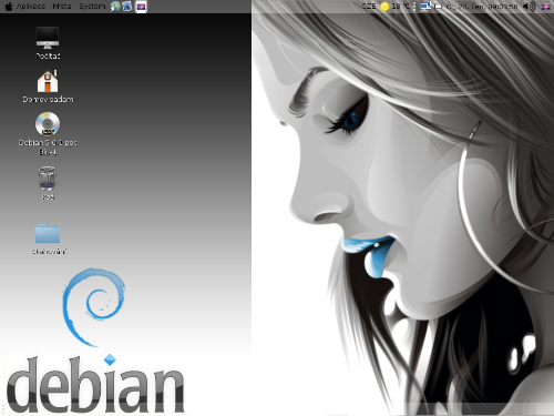 Debian PPC na iBOOK G3