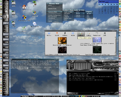 Fluxbox 0.9.15 na SUSE LINUX 10.0
