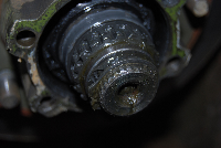 Jeep - kontrola ložiska vpředu, obrázek 5