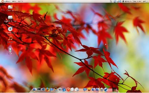 Ubuntu 8.10 (a little like OS X:)