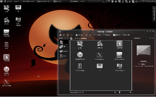 KDE Dark & smooth