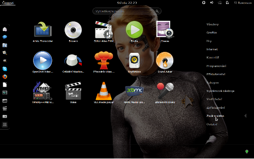 Gnome Shell 3.6.2 + Seven of Nine :o)