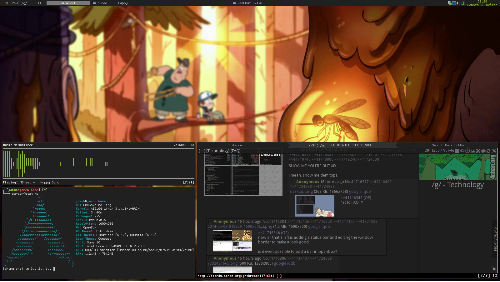Openbox + Gravity Falls