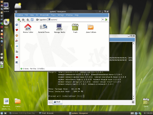 Arch - KDEmod 3.5.8