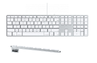 Apple Aluminium Wired Keyboard, obrázek 1