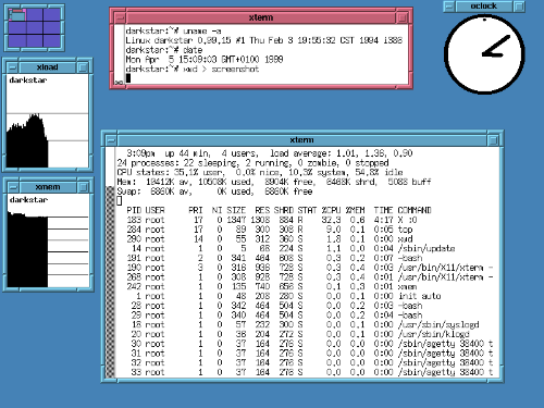 Slackware 1.1.2 + FVWM 1.2