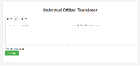 Universal Offline Translator Web Frontend (uot-wfe), obrázek 1