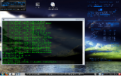 GNOME 2.22.3 + Theme Linsta