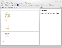 Cantor + Qalculate backend (na Archu), obrázek 1