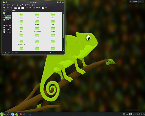 Moje openSUSE 13.1 KDE