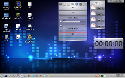PCLinuxOS KDE (EN origo tapeta)