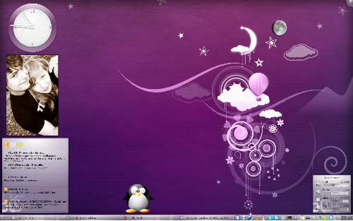 teple KDE + Arch :D