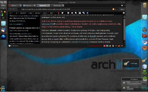 ArchLinux a KDE