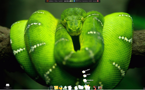 Gnome - Deviant theme -aka- SNAKE