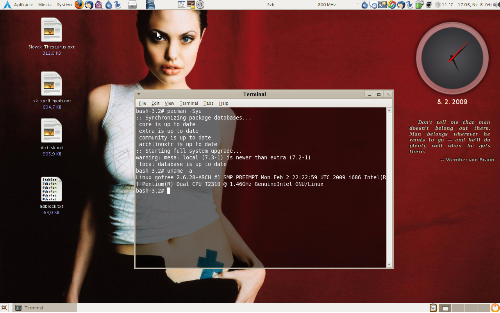 Archlinux, Gnome 2.24.3