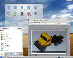 Kubuntu desktop - KDE7