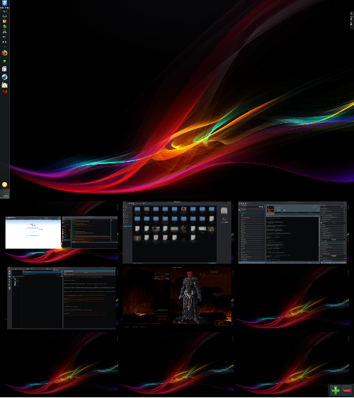 Gentoo is Gentoo, KDE is KDE and Kwin is....Kwinner :)