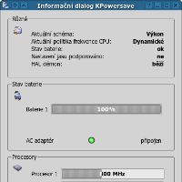 KPowersave, obrázek 1