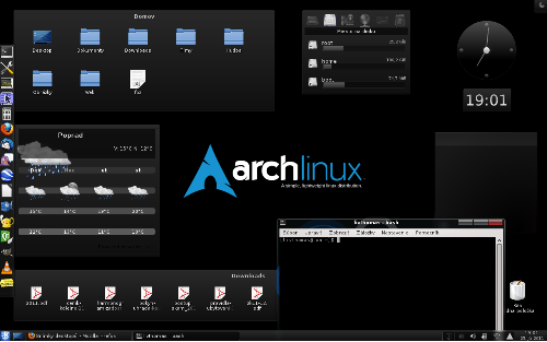 Arch Linux + KDE4