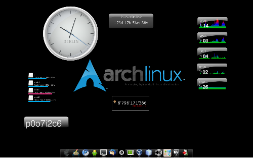 ArchLinux + Gnome 2.28.2 + awn
