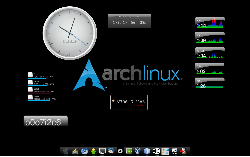 ArchLinux + Gnome 2.28.2 + awn