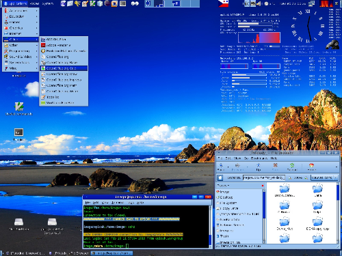 Gnome + Compiz + Conky